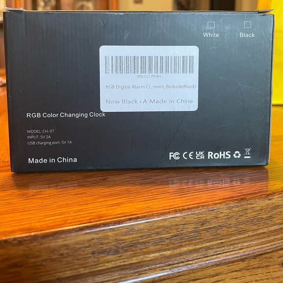 Two RGB Color Changing Clocks - Picture 2 of 2